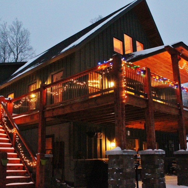 Holidays with family in Ellicottville