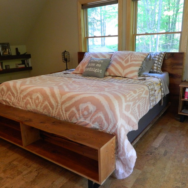 Bed from 100 yr old Barn Wood