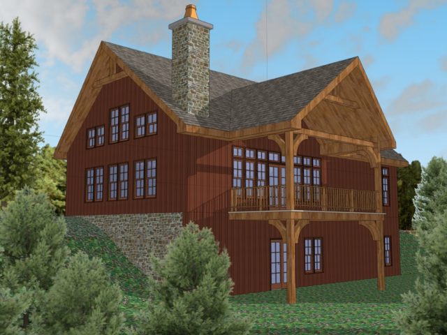 Valley View Chalet Model Ellicottville NY