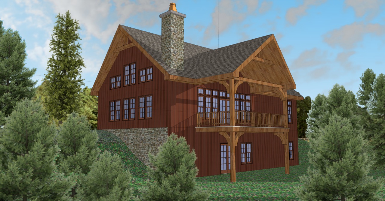 Valley View Chalet Model Ellicottville NY